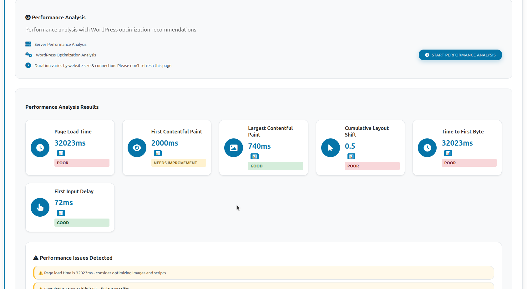 Performance Monitoring Demo