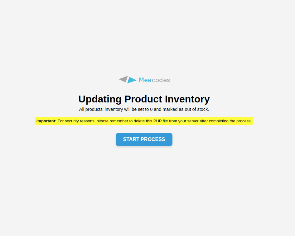 "Streamline Your WooCommerce Inventory Management: Effortlessly Reset Stock Levels with Our Bulk Update Tool!"